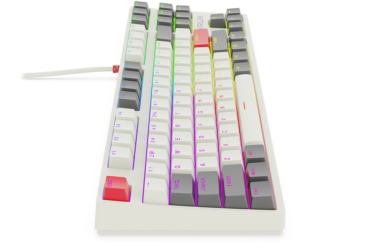 Klawiatura KRUX Atax Pro RGB Creator Retro Gateron Yellow Pro