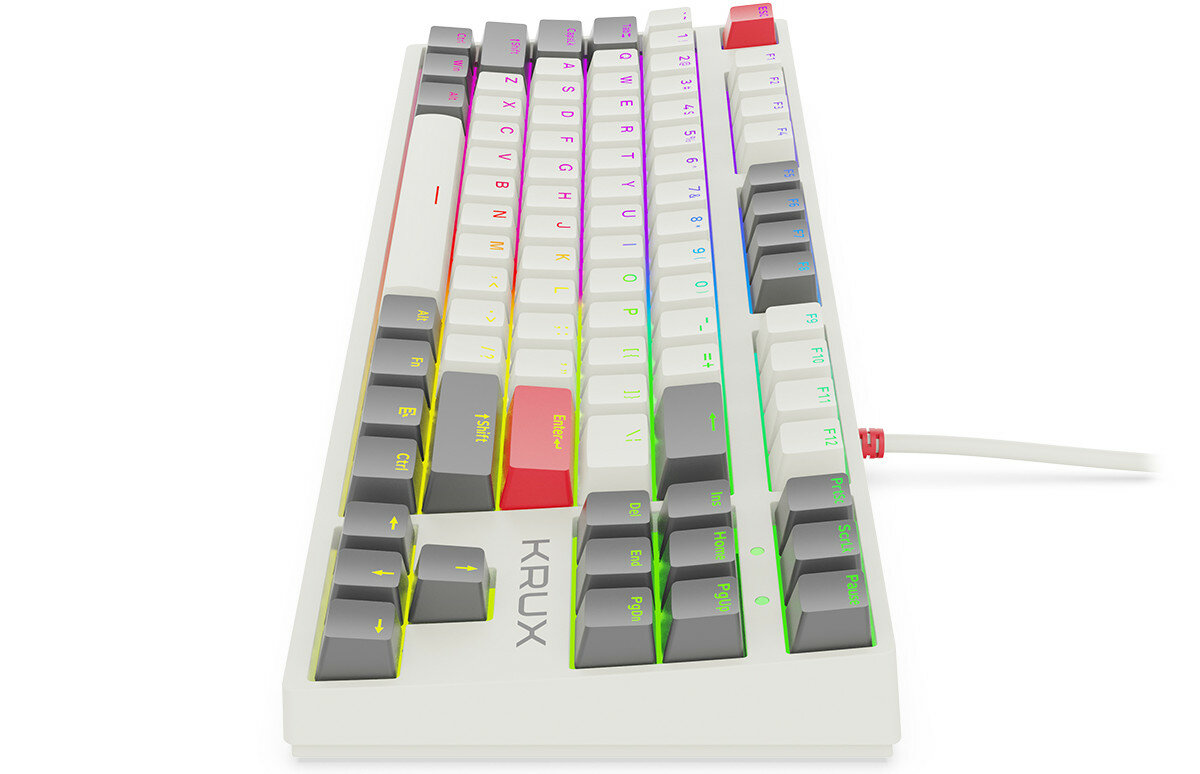 Klawiatura KRUX Atax Pro RGB Creator Retro Gateron Yellow Pro