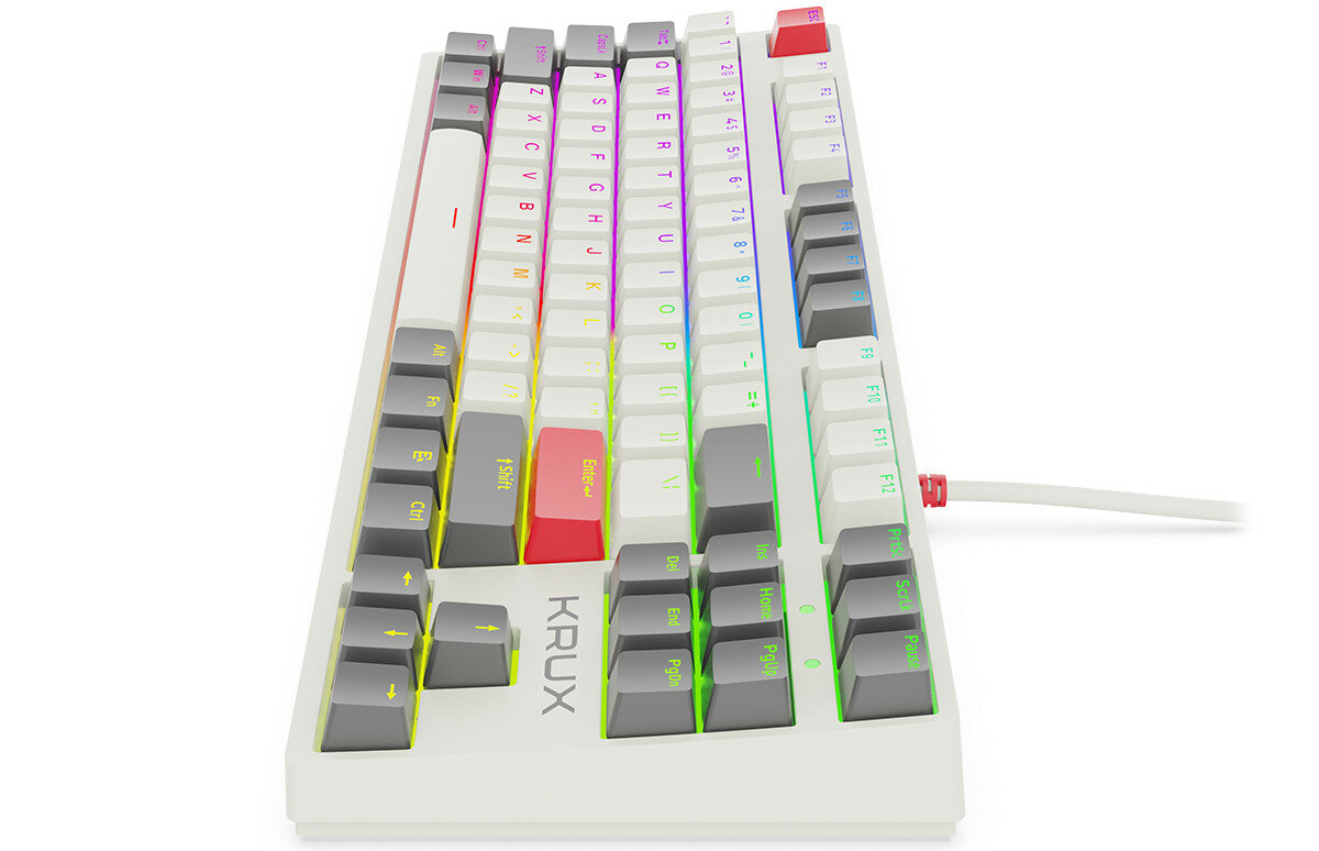 Klawiatura KRUX Atax Pro RGB Creator Retro Gateron Yellow Pro
