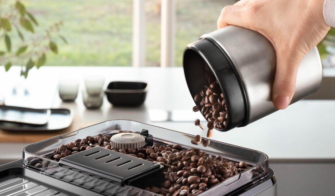 Персоналізація кавоварки DELONGHI Eletta Explore ECAM450.55.G 13-ступеневе регулювання тонкості помелу