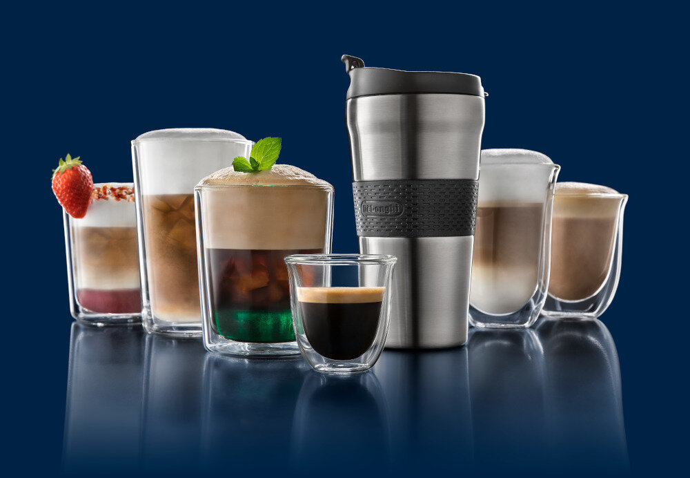Ekspres DELONGHI Eletta Explore ECAM450.76.T na zimno na goraco na wynos 40 receptur