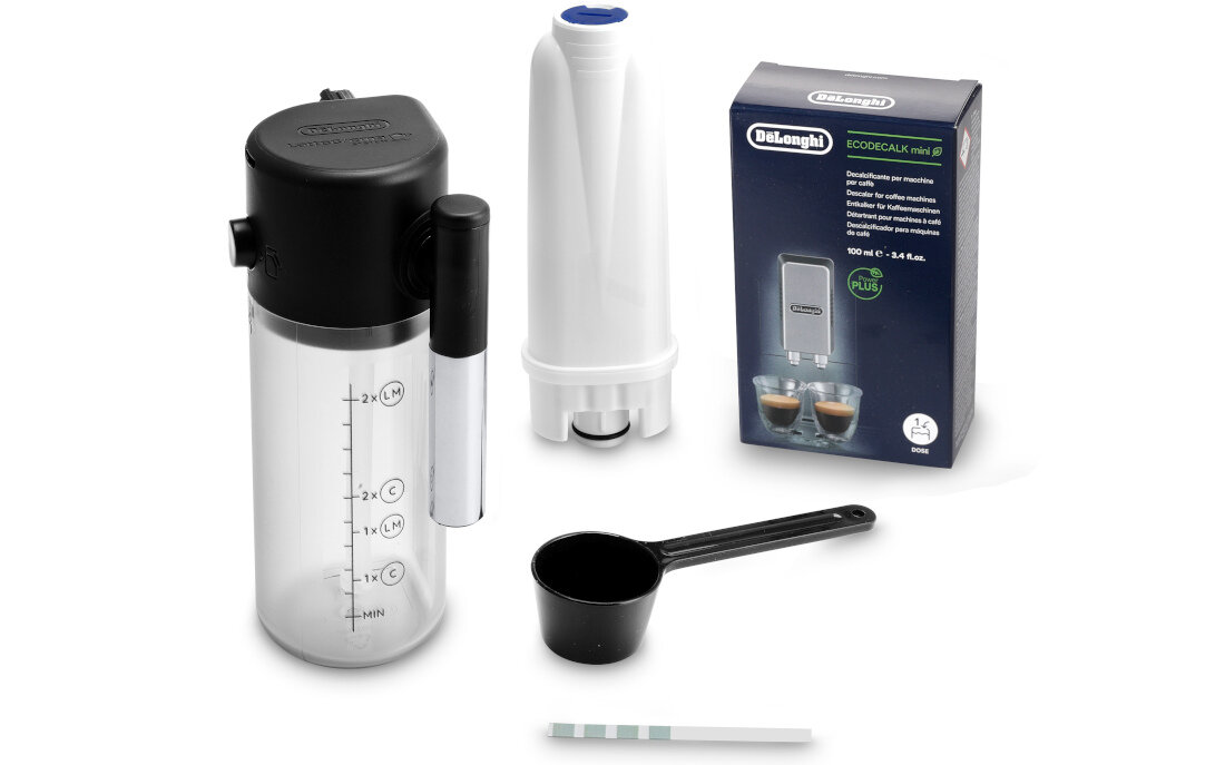 Ekspres DELONGHI ECAM293.61.BW zestaw akcesoria komplet wyposazenie