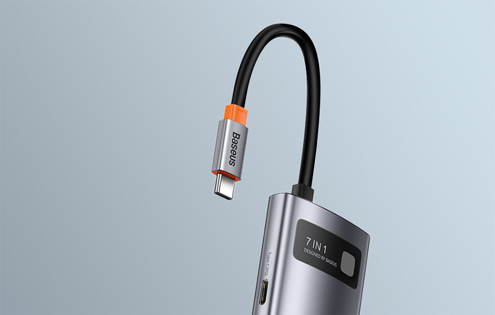 Stacja dokująca BASEUS Metal Gleam WKWG020113 wskaźnik LED urządzenie jakość