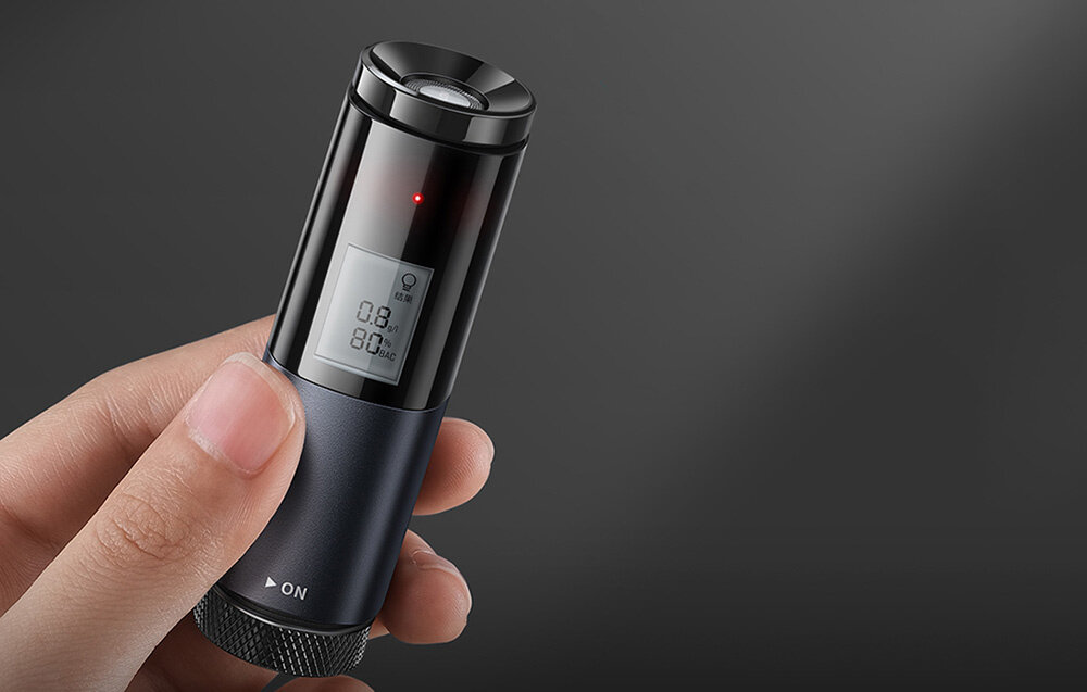 Alkomat BASEUS CRCX-01 Czytelny wyświetlacz LED