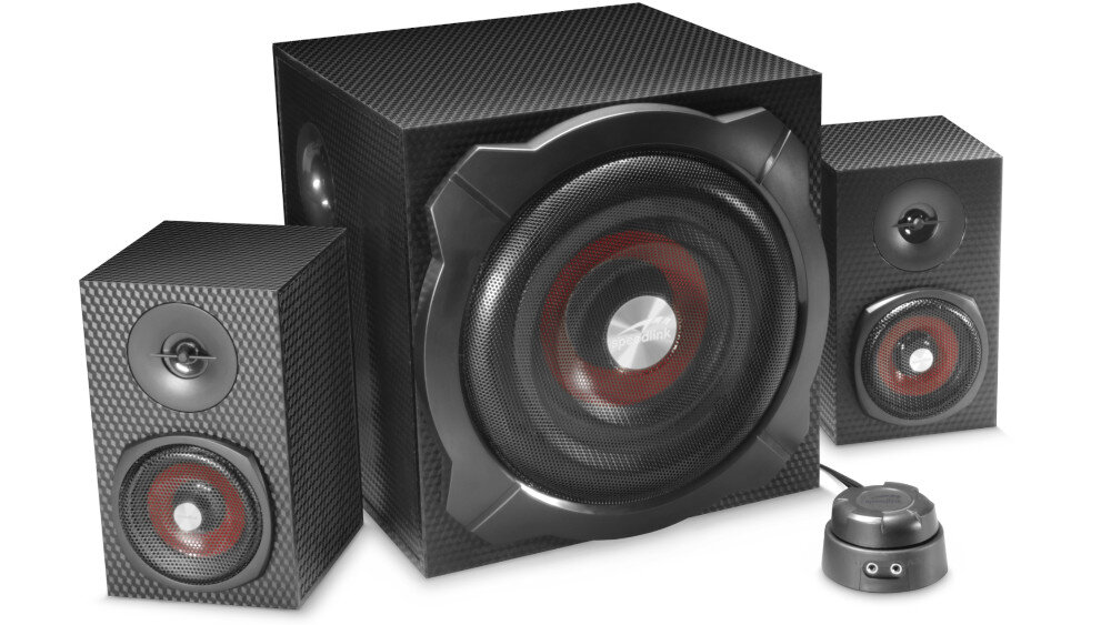 Głośniki SPEEDLINK Gravity Carbon 2.1 - bluetooth