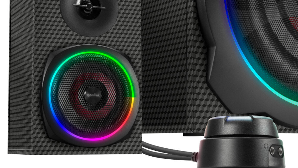 Głośniki SPEEDLINK Gravity Carbon 2.1 - bluetooth