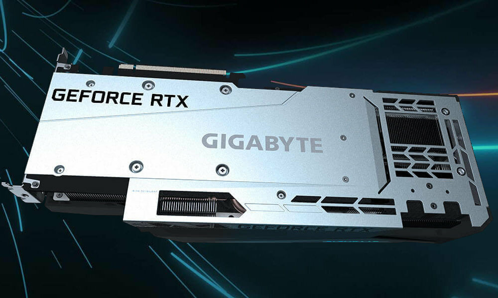 GIGABYTE GeForce RTX 3080 Gaming OC 12GB tyl