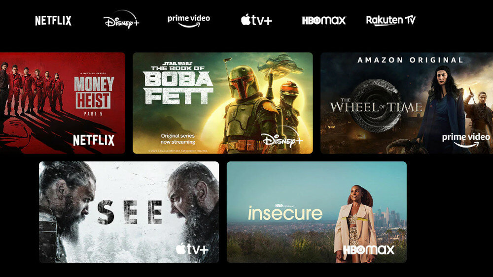 Telewizor LG C22LB - netflix