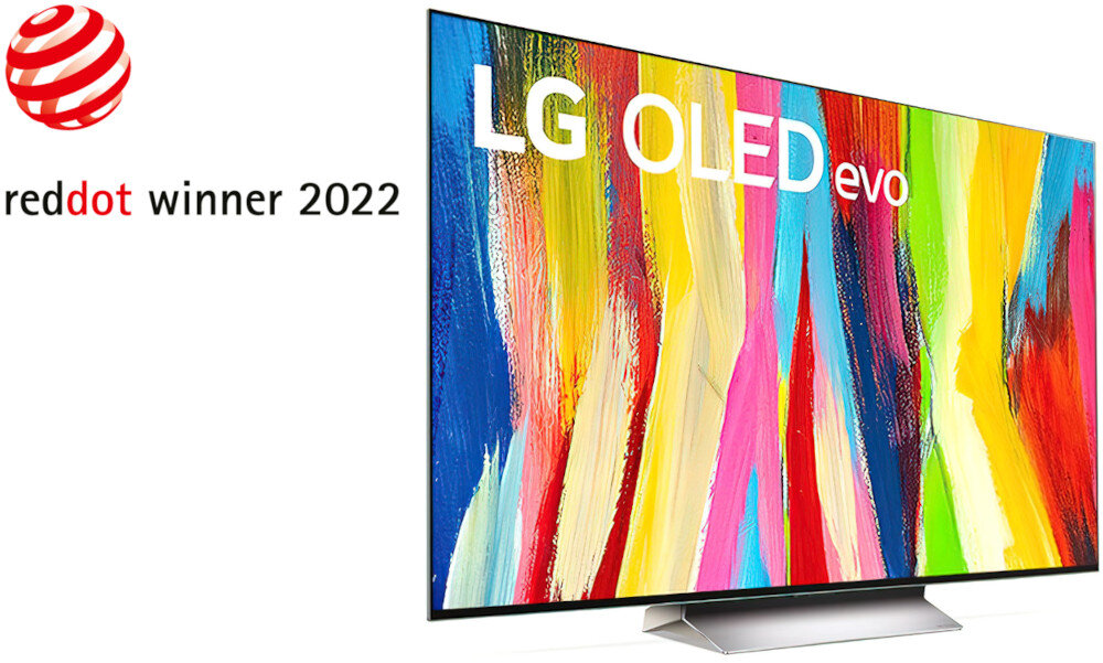 Telewizor LG 77C21LA EVO nagroda reddot