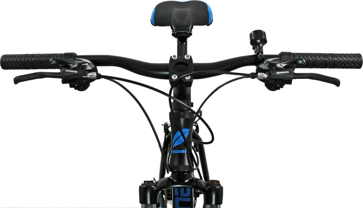 Rower górski MTB INDIANA X-Pulser 1.9 M17 29 cali męski Czarno-niebieski wyposazenie