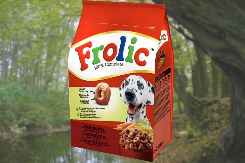 Karma dla psa FROLIC Wołowina 2,8 kg dawkowanie analiza sklad