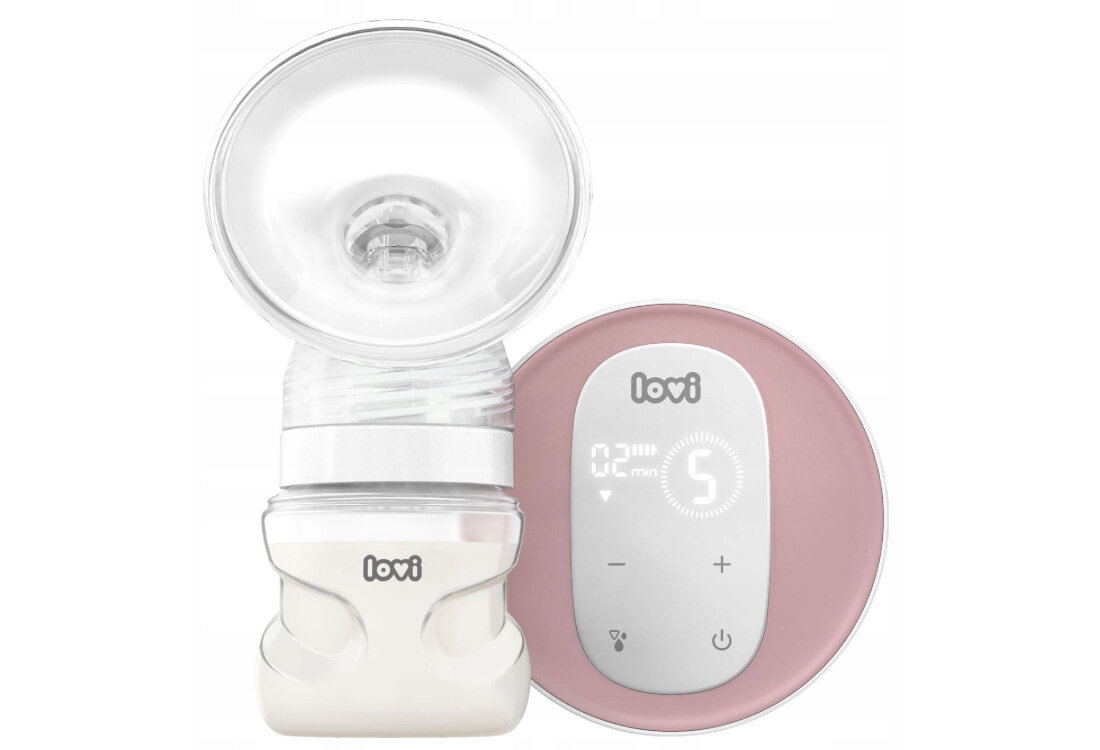 Laktator LOVI Prolactis 3D Soft 50/050 Długi czas pracy 3 sesje pracy mobilność możliwości ładowanie port USB-C