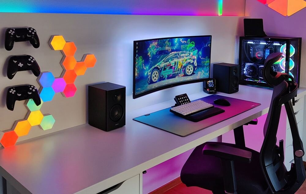 Акустичні системи EDIFIER MR4 2.0, біла панель перетворювача музики