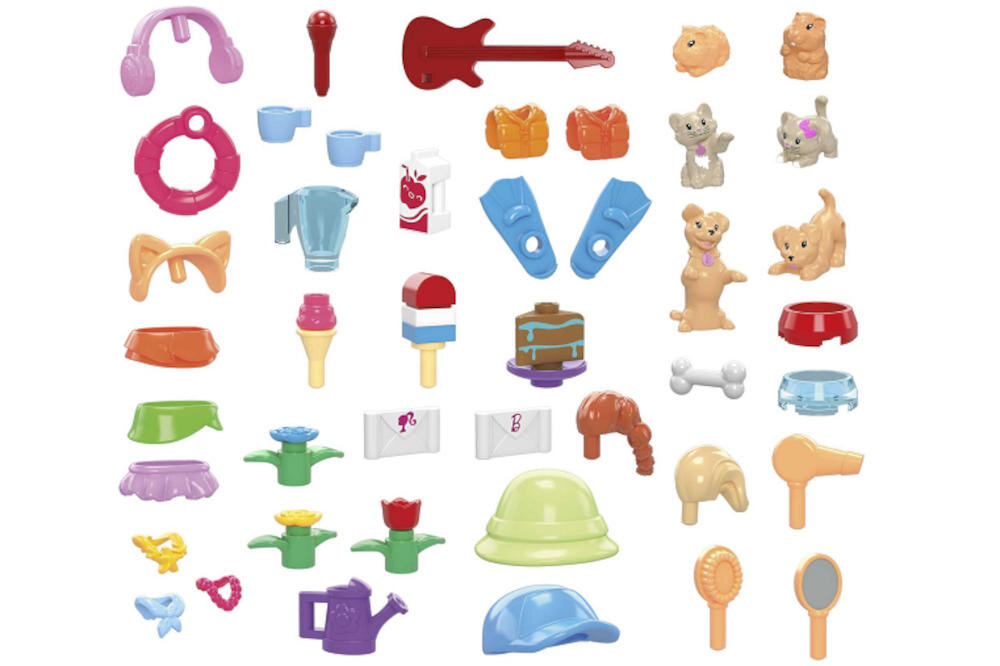MATTEL Barbie Mega Construx Domek Marzeń HHM01 świat marzenia wyobraźnia dekoracja domek akcesoria zabawa