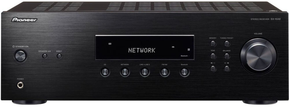 Zestaw stereo PIONEER SX-10AEB + JAMO S-809 - łączność