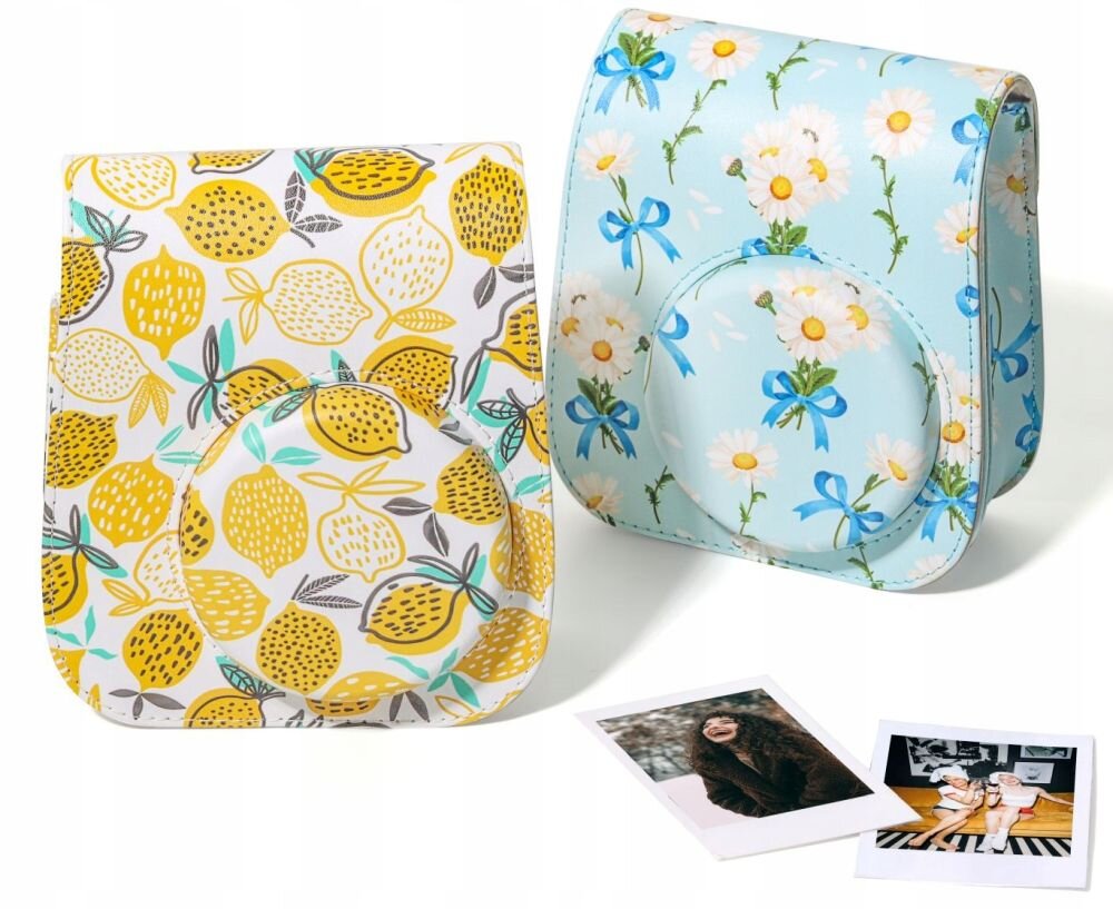 Pokrowiec LOVEINSTANT Instax Mini 11 aparat ochrona dopasowanie pasek obsługa pokrywa klapka drukowanie 