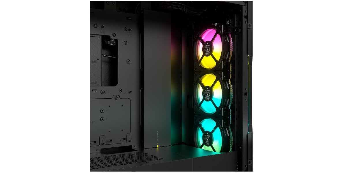 Obudowa CORSAIR 5000T TG RGB 3 wentylatory przednie