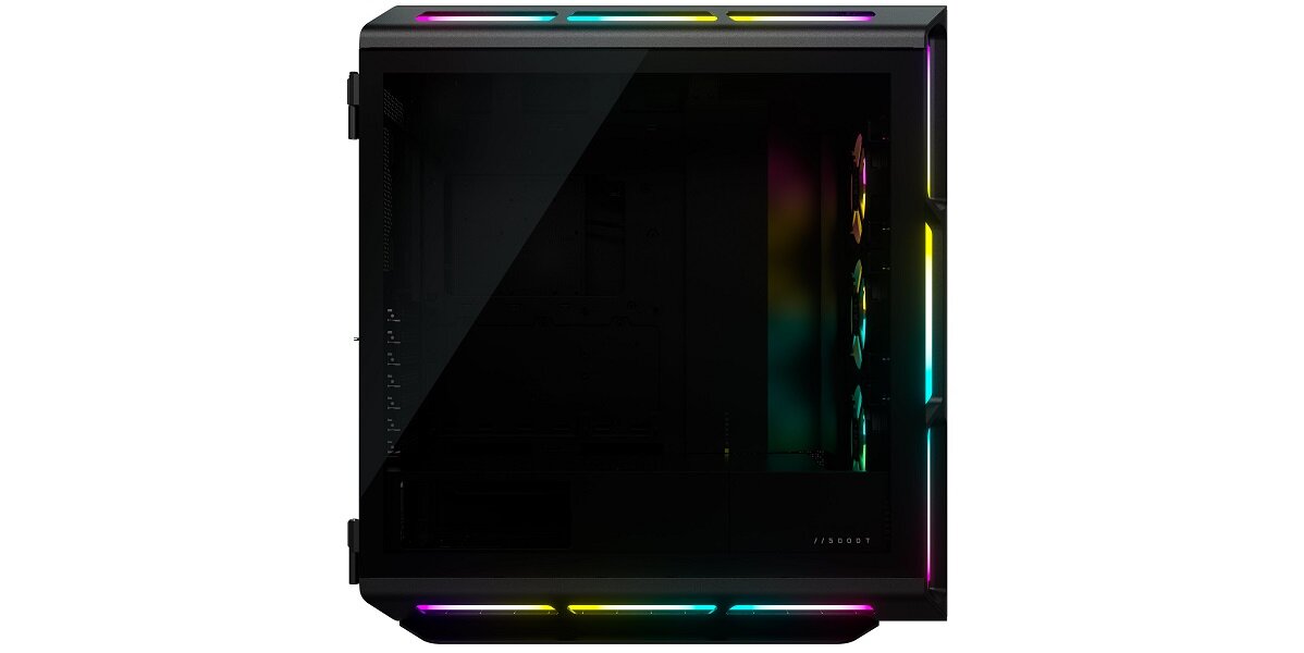 Obudowa CORSAIR 5000T TG RGB
Montaż dodatkowych wentylatorów