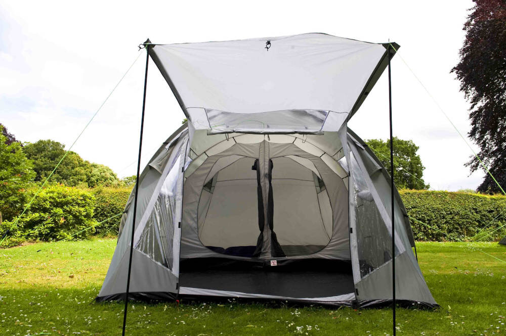 Namiot COLEMAN Coleman Coastline Deluxe tunelowa konstrukcja na wyjazd konstrukcja wykonanie technologia BlackOut