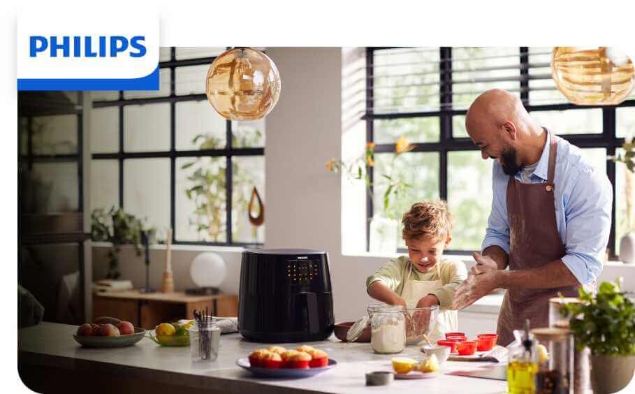 Frytownica beztłuszczowa Philips Ovi XL seria 3000 HD9270/90 w ofercie Media Expert Frytownica beztłuszczowa Philips Ovi XL seria 3000 HD9270/90 w ofercie Media Expert