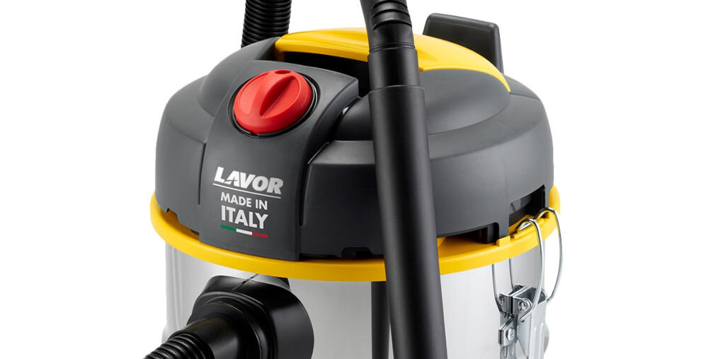 Odkurzacz warsztatowy LAVOR WT 20 X na mokro na sucho codzienne prace domowe górny uchwyt obrotowe kółka komplet akcesoriów suche resztki płyny praktyczny ucgwyt na akcesoria rury dysze 