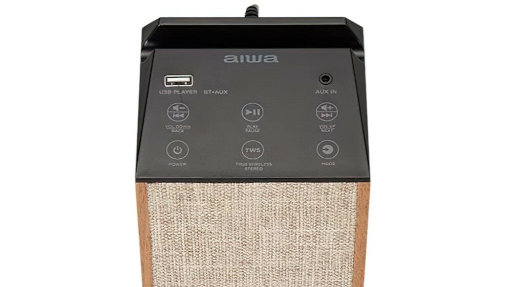 Power audio AIWA TSBT-270 - złącza