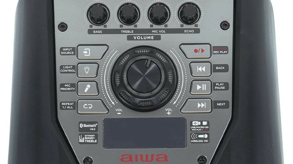 Power audio AIWA KBTUS-400  - ustawienia