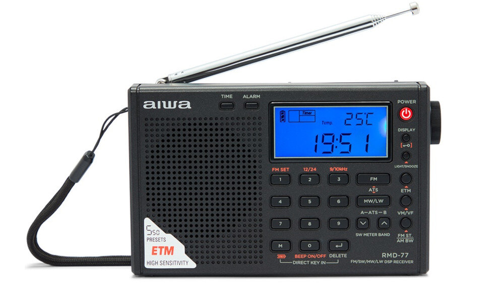 Radioodtwarzacz AIWA RMD-77  - wejście słuchawkowe