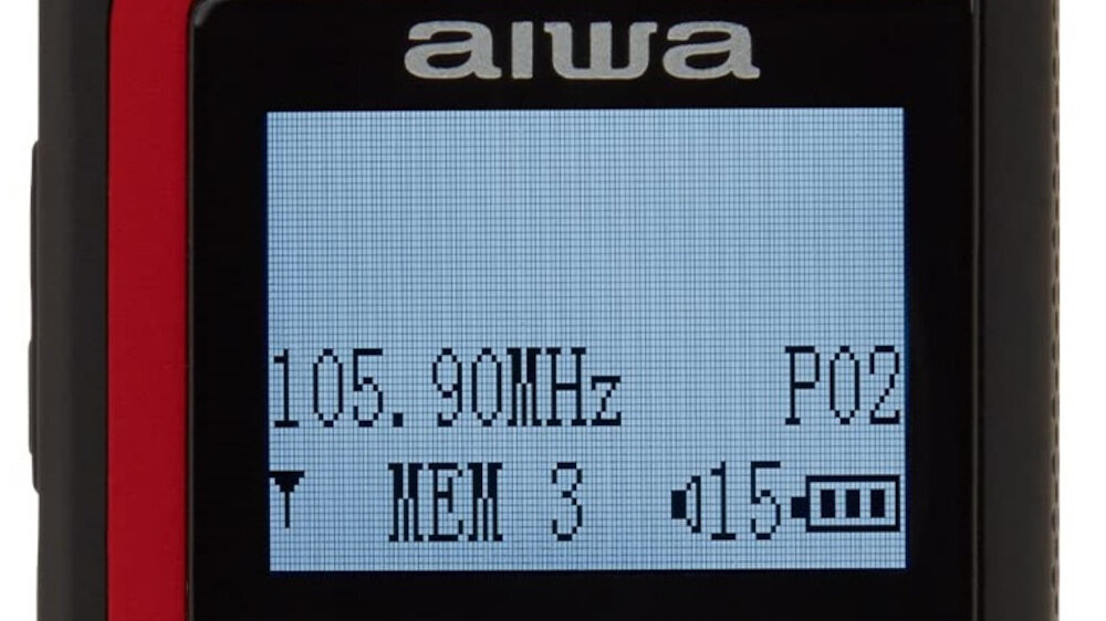 Radio AIWA RD-20DAB  - wyświetlacz
