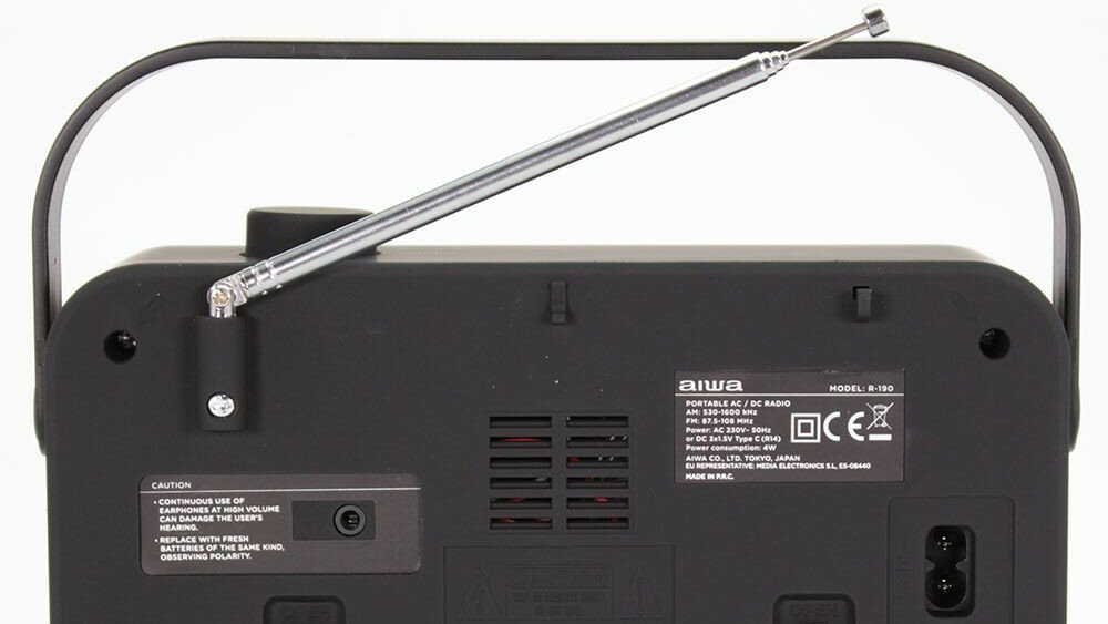 Radioodtwarzacz AIWA R-190  - transport