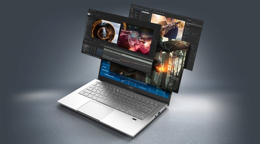 Laptop ACER Swift X SFX16 - AMD