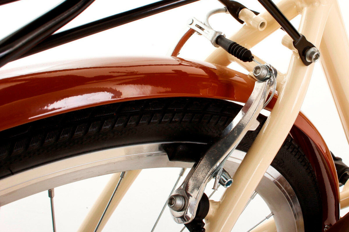 Rower miejski GOETZE Mood 6B 28 cali damski kremowy hamulec vbrake