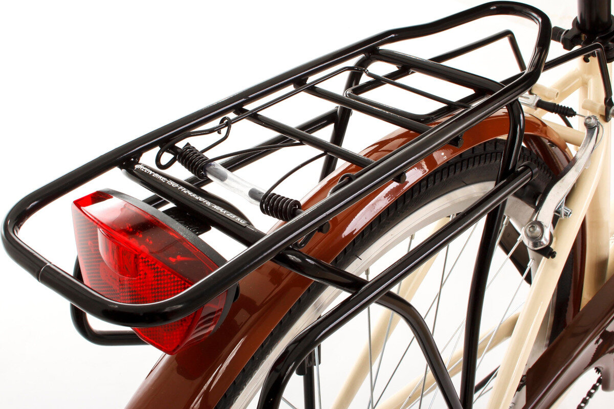 Rower miejski GOETZE Mood 6B 28 cali damski kremowy wyposazenie