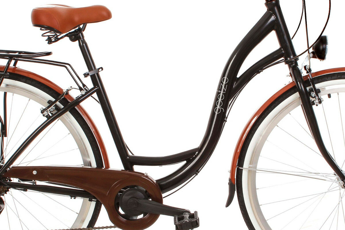 Rower miejski GOETZE Mood 6B 28 cali damski czarny rama stalowa