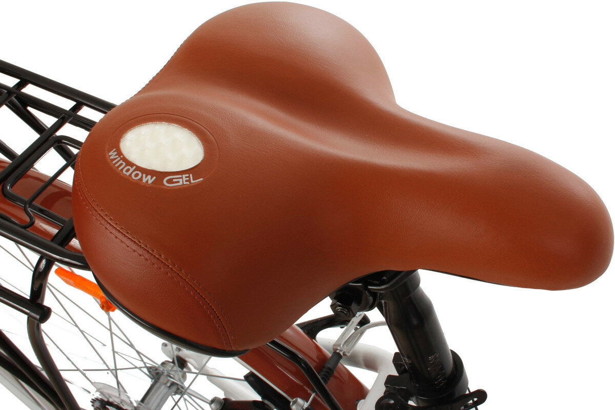 Rower miejski GOETZE Mood 6B 28 cali damski czarny siodelko sprezynowe