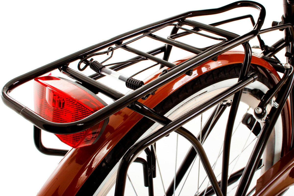 Rower miejski GOETZE Mood 6B 28 cali damski czarny wyposazenie