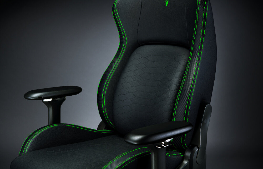 Fotel RAZER Iskur Czarny bujanie