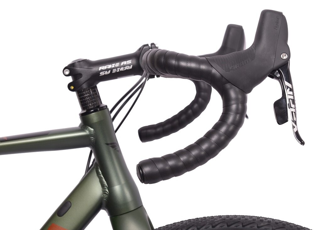 Rower gravel BOTTECCHIA Gravel Monster M17 28 cali męski Zielony mat - Wspornik kierownicy