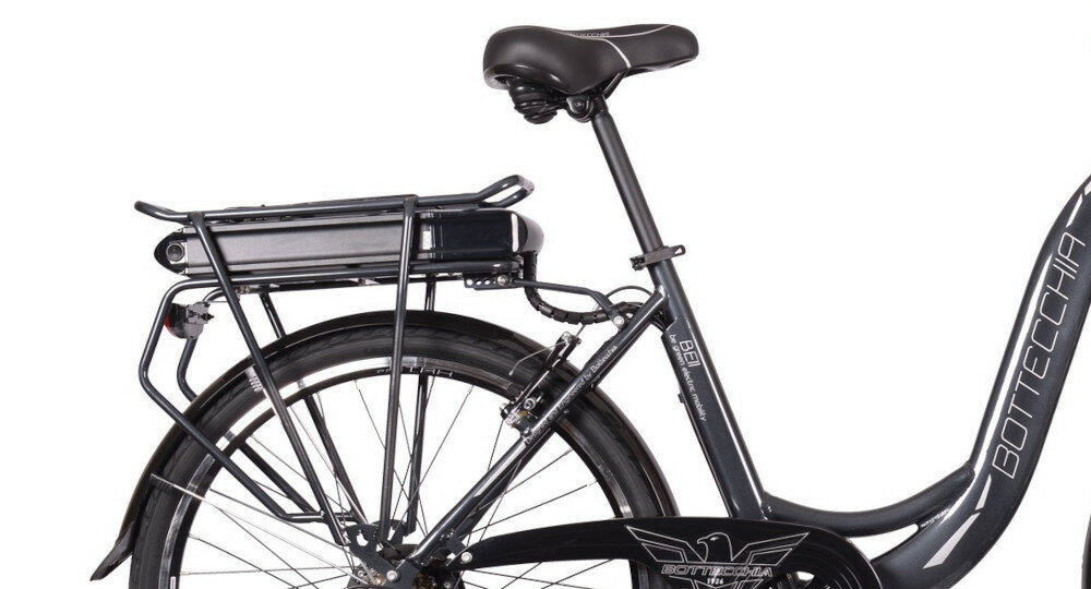 Rower elektryczny BOTTECCHIA E-City Lady D18 bagażnik