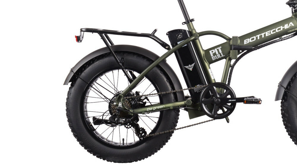 Rower elektryczny BOTTECCHIA Pit Bull BE01 Tourney M17 koła