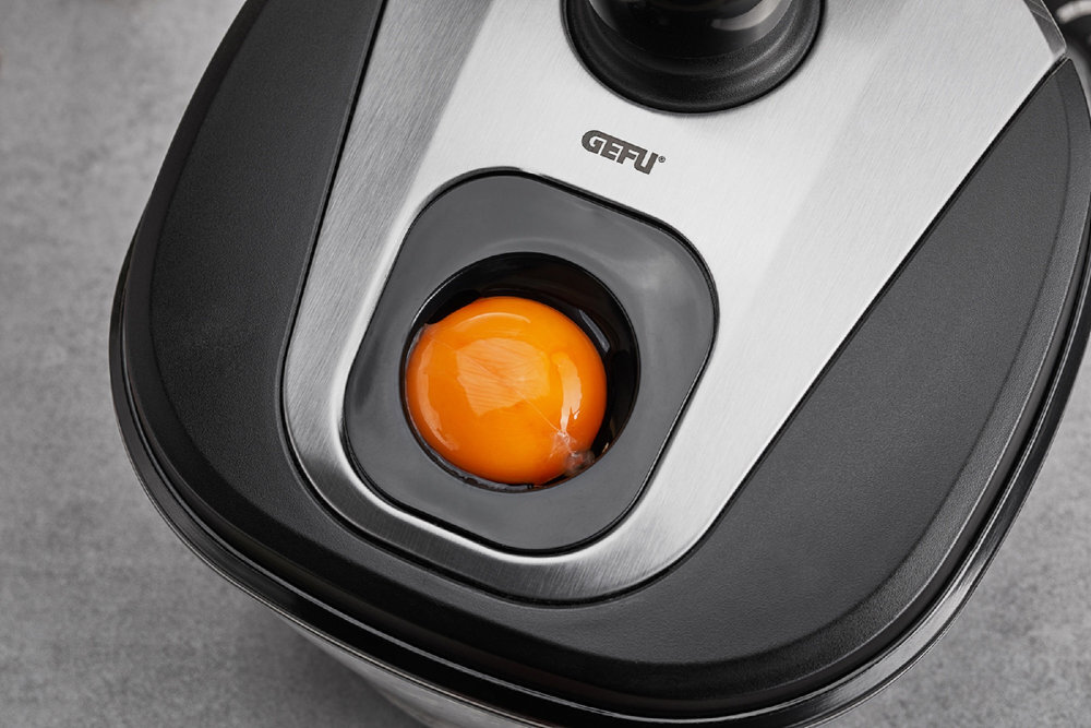 Siekacz GEFU Spino rozdziela jajka zdejmowana korba czyszczenie