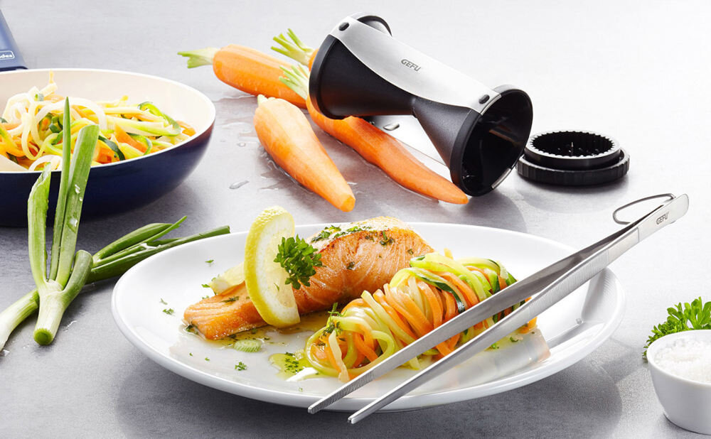 Tarka GEFU Spirelli 2.0 G-13780 dwa rozmiary czyszczenie mycie w zmywarce