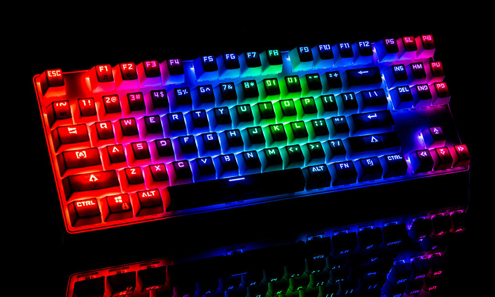 MODECOM Volcano Lanparty RGB Outemu Brown rgb
