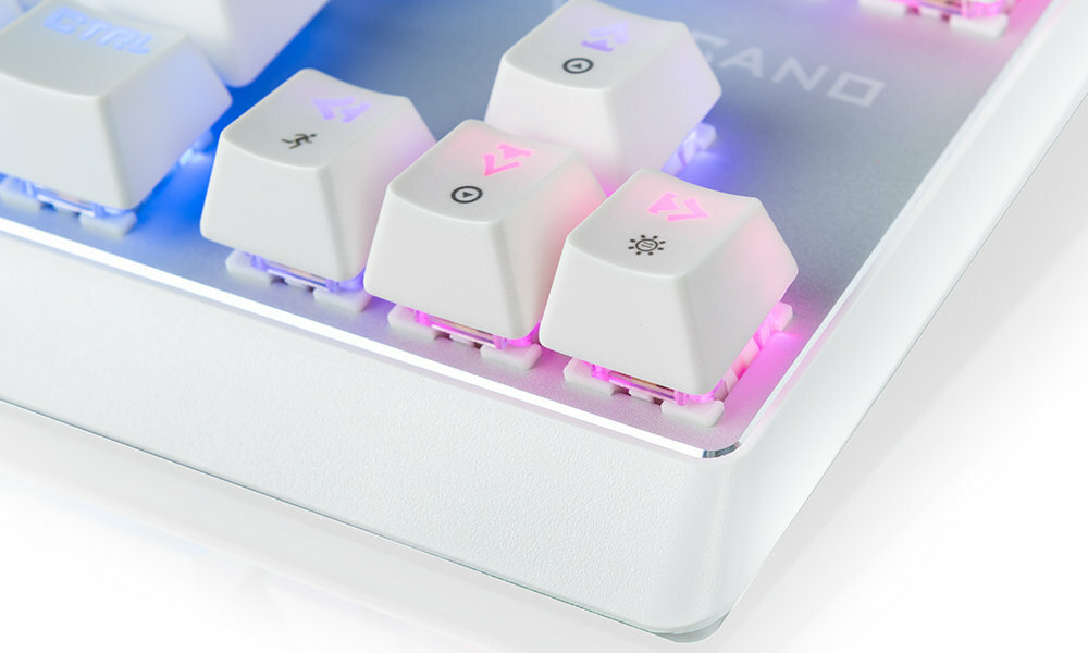 MODECOM Volcano Lanparty RGB Outemu Brown lewy