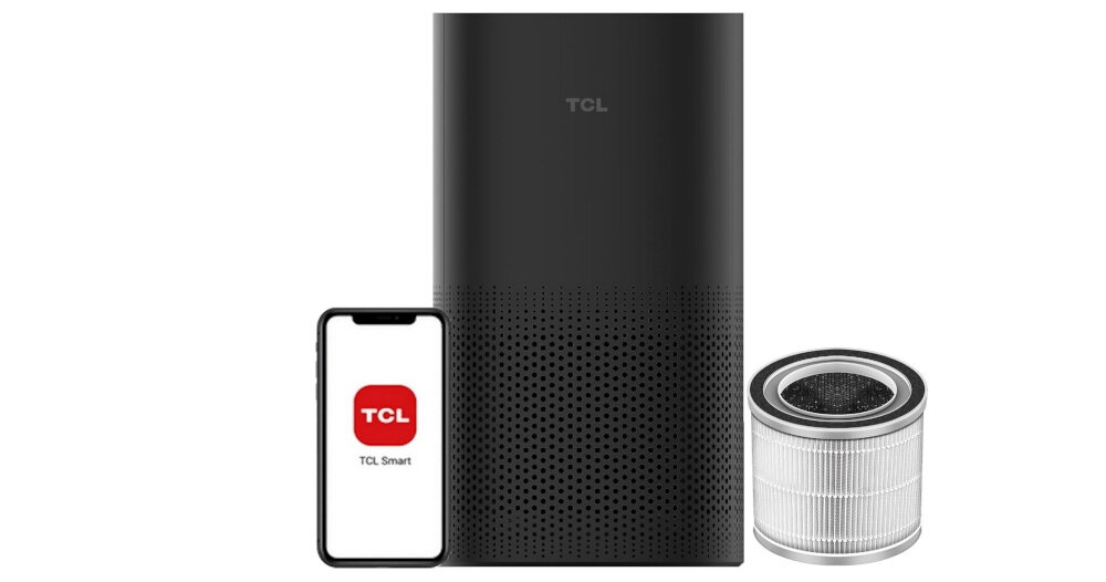 Oczyszczacz powietrza TCL KJ255F Czarny opis głowny oczyszacz zalety