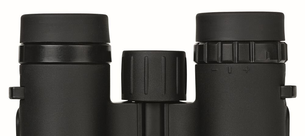 Lornetka DOERR Rain Forest II Pocket  optyka waga konstrukcja ogniskowa zoom przybliżenie dioptria muszle oczne obiektywy soczewki pryzmat powłoka gwint okulary obserwacja przyroda sport powiększenie 