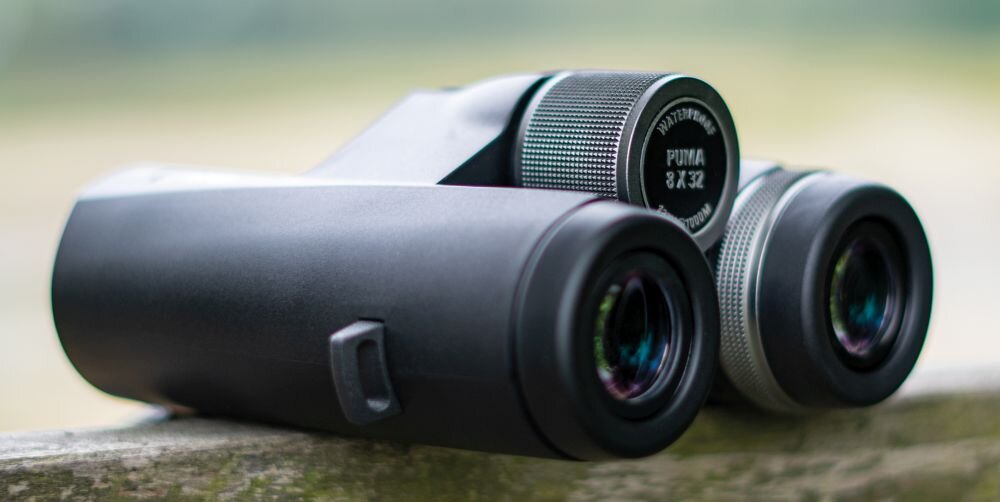 Lornetka DORR Puma optyka waga konstrukcja ogniskowa zoom przybliżenie dioptria muszle oczne obiektywy soczewki pryzmat powłoka gwint okulary obserwacja przyroda sport powiększenie 
