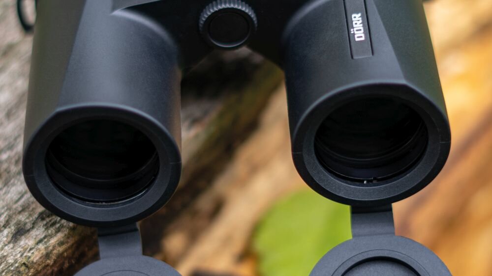 Lornetka DORR Puma optyka waga konstrukcja ogniskowa zoom przybliżenie dioptria muszle oczne obiektywy soczewki pryzmat powłoka gwint okulary obserwacja przyroda sport powiększenie 