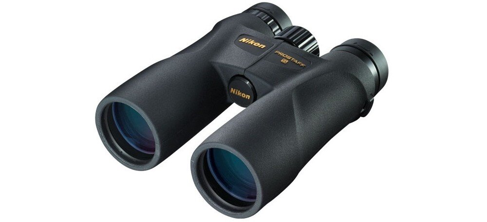 Lornetka NIKON Prostaff 5 optyka waga konstrukcja ogniskowa zoom przybliżenie dioptria muszle oczne obiektywy soczewki pryzmat powłoka gwint okulary obserwacja przyroda sport powiększenie 