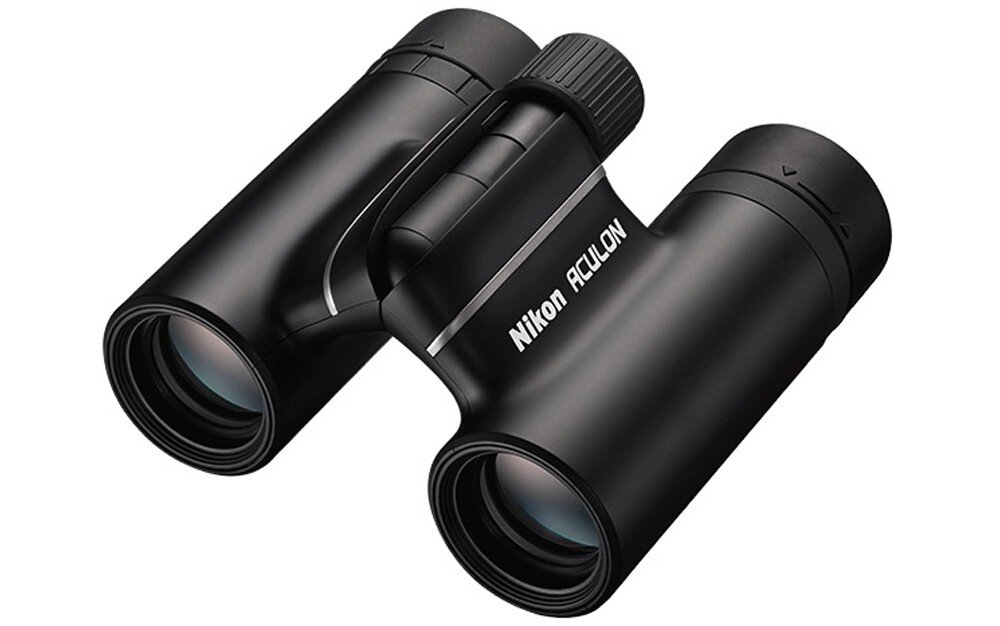 Lornetka NIKON Aculon T02 10x21 optyka waga konstrukcja ogniskowa zoom przybliżenie dioptria muszle oczne obiektywy soczewki pryzmat powłoka gwint okulary obserwacja przyroda sport powiększenie